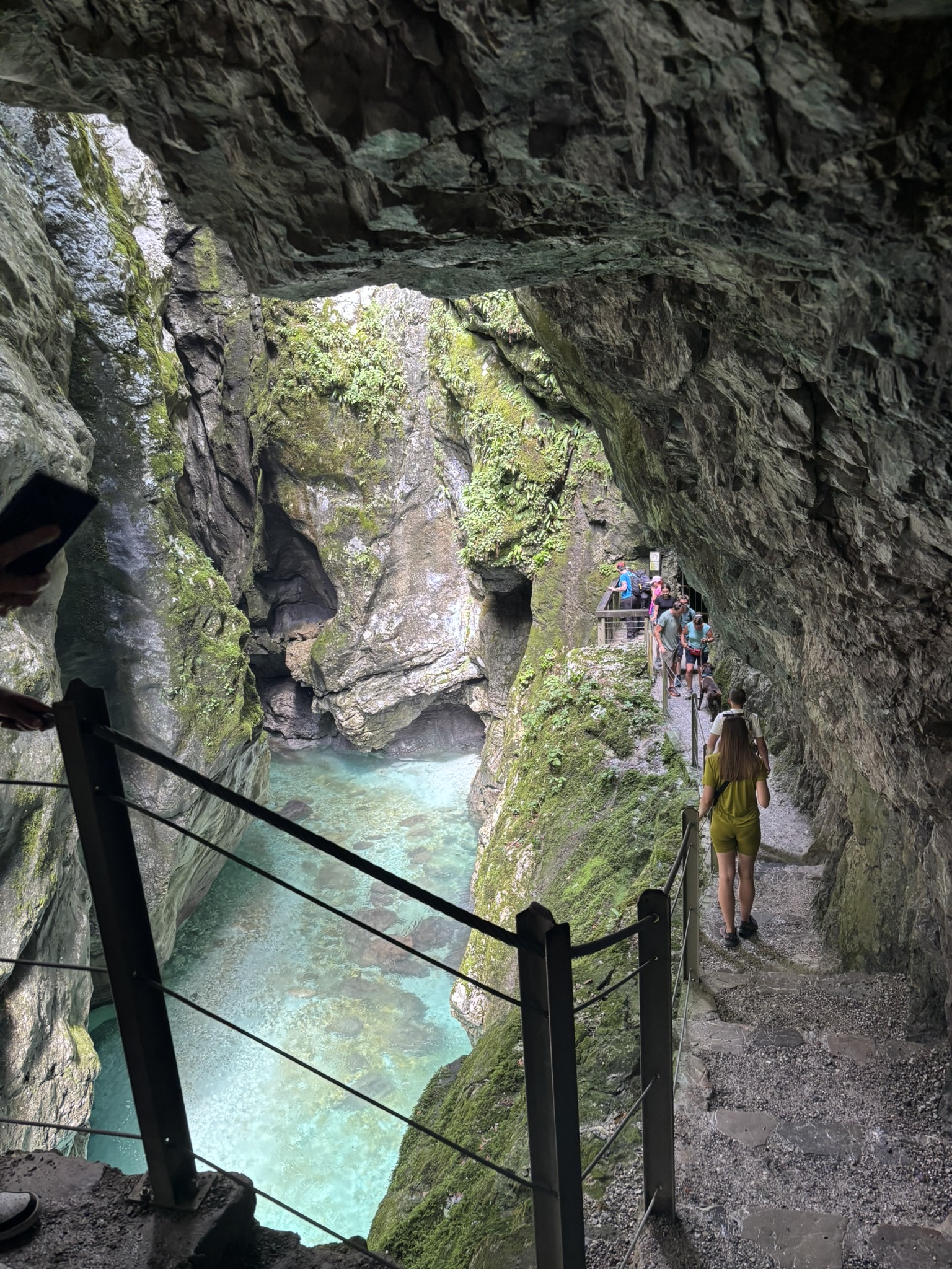 Caught between heaven and hell. 
Dante’s wandering soul in Tolmin.